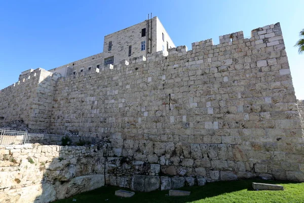 Jerusalén Capital Del Estado Israel Una Ciudad Medio Oriente — Foto de Stock