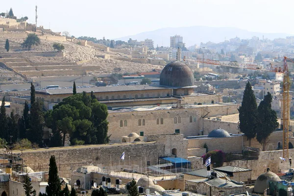 Jerusalén Capital Del Estado Israel Una Ciudad Medio Oriente — Foto de Stock