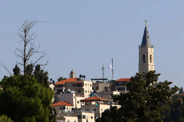 Jerusalém Capital Estado Israel Uma Cidade Oriente Médio — Fotografia de Stock