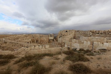 Herodion Judean Desert 15 km güneyinde Jerusale antik bir kaledir 
