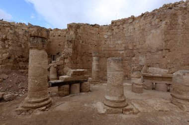 Herodion Judean Desert 15 km güneyinde Jerusale antik bir kaledir 