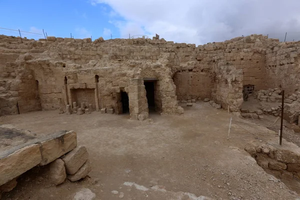 Herodion Judean Desert Güneyinde Jerusale Antik Bir Kaledir — Stok fotoğraf