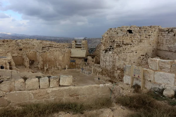 Herodion Een Oude Burcht Judean Desert Ten Zuiden Van Jerusale — Stockfoto