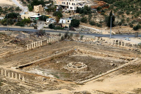 Herodión Una Antigua Fortaleza Desierto Judea Sur Jerusale — Foto de Stock