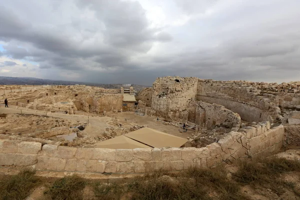 Herodion Gammal Fästning Judean Öknen Söder Jerusale — Stockfoto