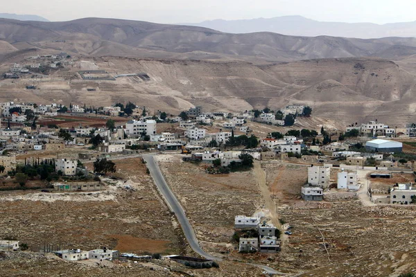 イスラエル共和国の領土と西岸の砂漠にあります — ストック写真