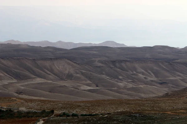 Deserto Judeia Está Localizado Território Israel Cisjordânia — Fotografia de Stock