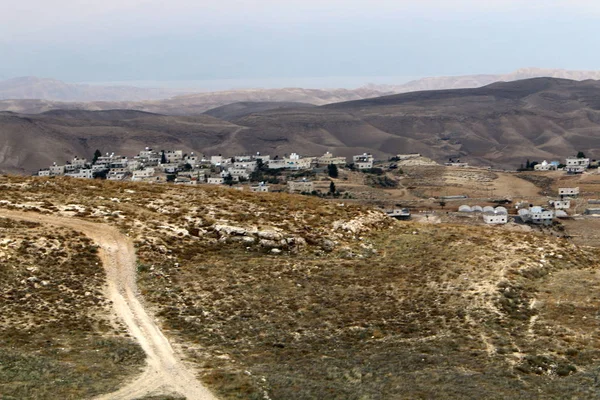 Desierto Judea Encuentra Territorio Israel Cisjordania — Foto de Stock