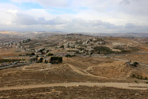 Desierto Judea Encuentra Territorio Israel Cisjordania —  Fotos de Stock