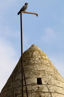 İnşaat ve mimari büyük bir şehir sokaklarında geometrik şekiller 