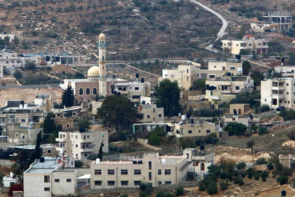 Häuser Und Dörfer Der Judäischen Wüste Süden Israels — Stockfoto