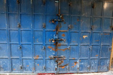 Kapı - diyafram girin ve tesislerinde çıkmak için duvardaki 