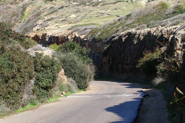 Camino Adentra Distancia —  Fotos de Stock