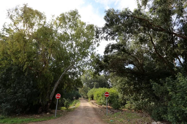 这条道路一直通到远方 — 图库照片