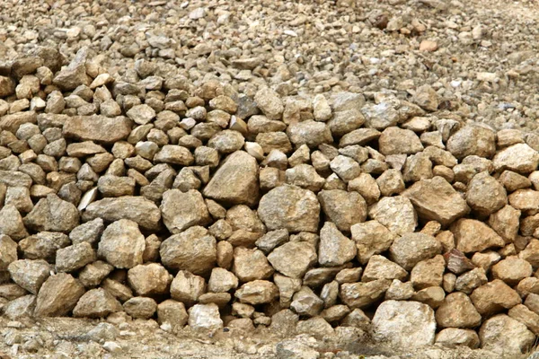 Камни Лежат Открытом Городском Парке Севере Израиля — стоковое фото