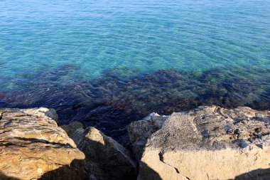 Akdeniz'de İsrail devletinin kuzey kıyısında 