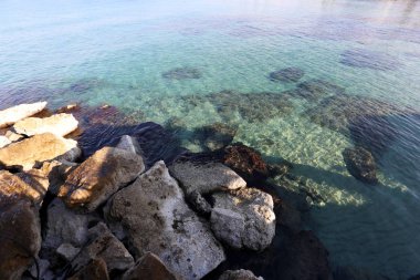 Akdeniz'de İsrail devletinin kuzey kıyısında 