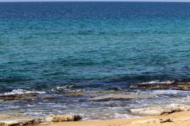 Akdeniz'de İsrail devletinin kuzey kıyısında 