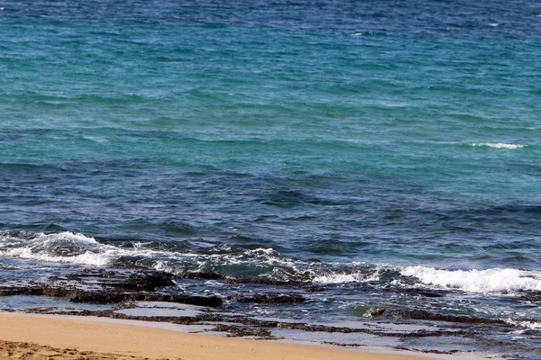 Akdeniz'de İsrail devletinin kuzey kıyısında 