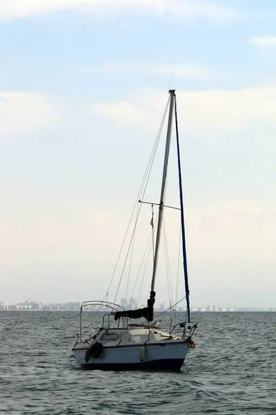 Côte Mer Méditerranée Nord État Israël — Photo