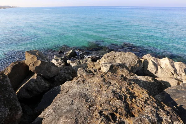 Akdeniz'de İsrail devletinin kuzey kıyısında 