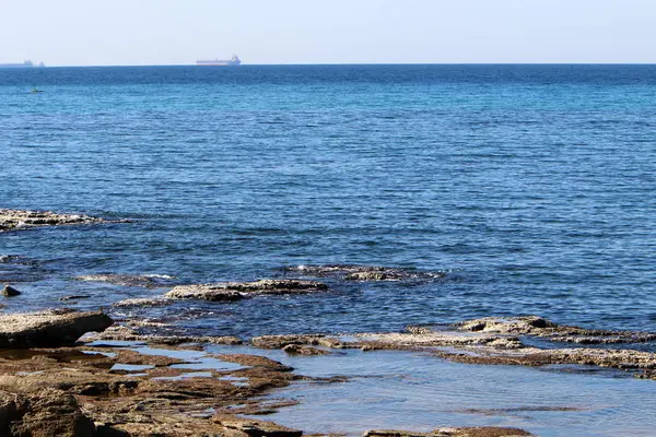 Akdeniz'de İsrail devletinin kuzey kıyısında 