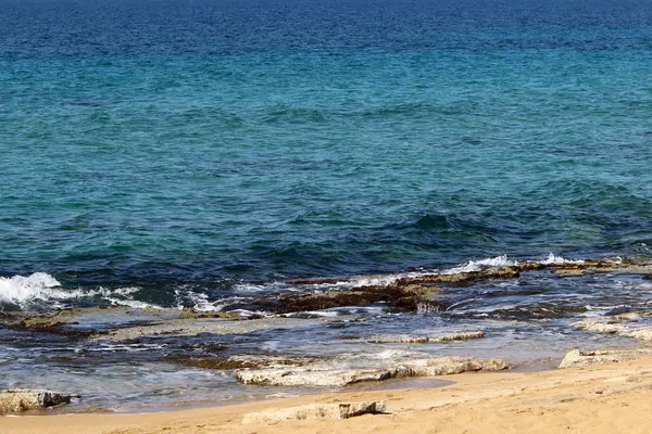 Akdeniz'de İsrail devletinin kuzey kıyısında 