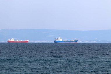 Akdeniz'de İsrail devletinin kuzey kıyısında 