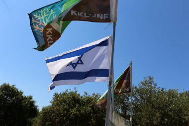 Bir bayrak veya afiş bir bez ile herhangi bir özel renk nedir 