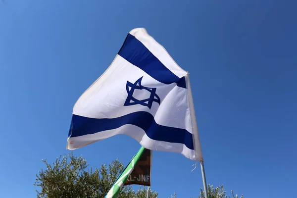 Una Bandera Banner Paño Con Cualquier Color Especial —  Fotos de Stock