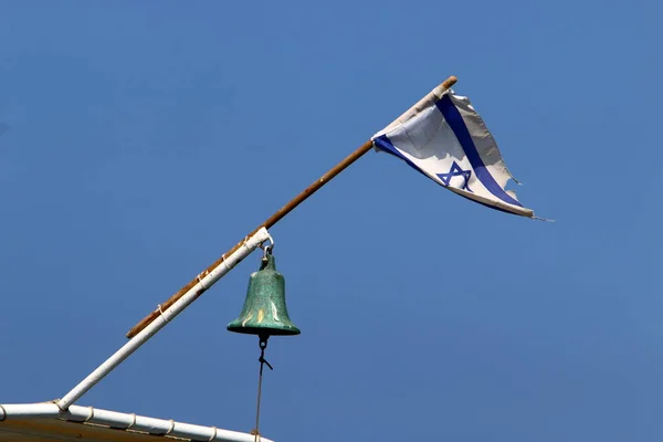 Una Bandera Banner Paño Con Cualquier Color Especial — Foto de Stock