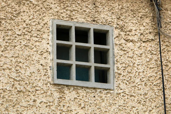 Das Fenster Ist Eine Öffnung Der Wand Die Dazu Dient — Stockfoto