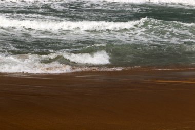 Akdeniz'de İsrail devletinin kuzey kıyısında 