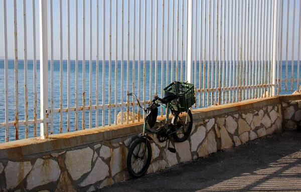 Fahrrad Fahrbares Fahrzeug Das Durch Menschliche Muskelkraft Durch Fußpedale Bewegung — Stockfoto