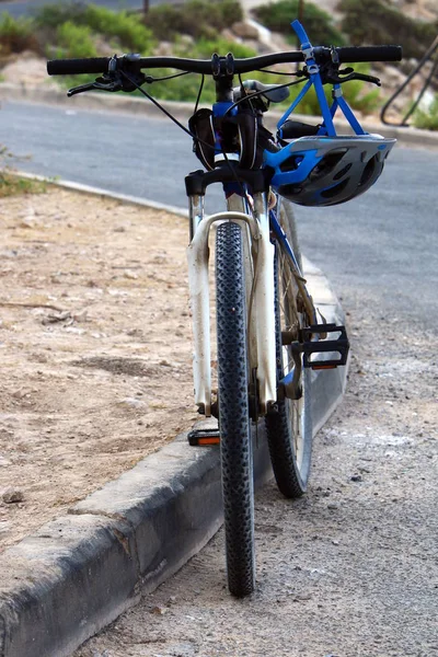 Bicyclette Véhicule Roues Mis Mouvement Par Force Musculaire Humaine Grâce — Photo