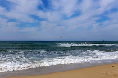 Akdeniz'de İsrail devletinin kuzey kıyısında 