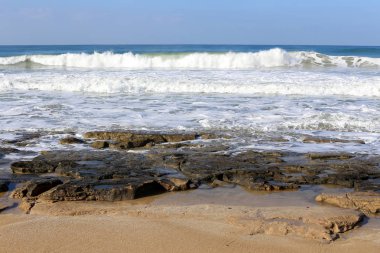 Akdeniz'de İsrail devletinin kuzey kıyısında 