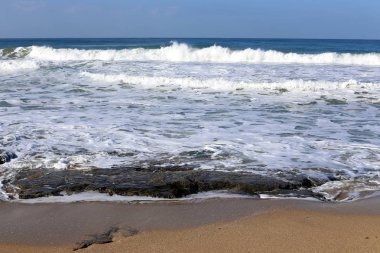 Akdeniz'de İsrail devletinin kuzey kıyısında 