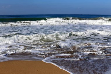 Akdeniz'de İsrail devletinin kuzey kıyısında 