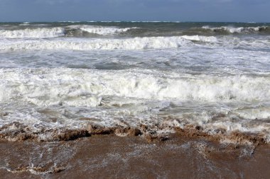 Akdeniz'de İsrail devletinin kuzey kıyısında 