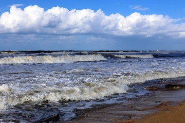 Akdeniz'de İsrail devletinin kuzey kıyısında 