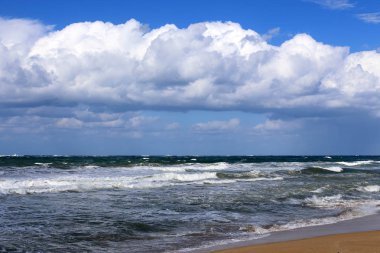 Akdeniz'de İsrail devletinin kuzey kıyısında 