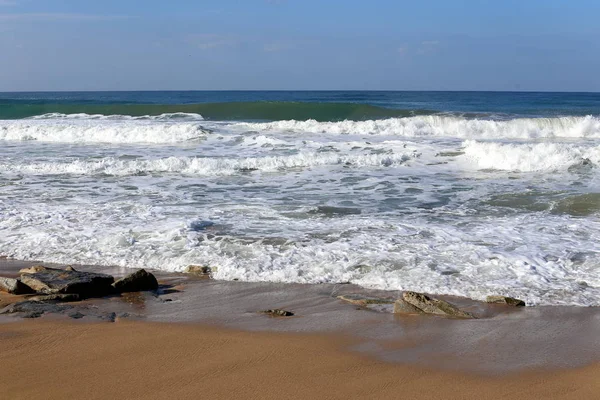Akdeniz'de İsrail devletinin kuzey kıyısında 