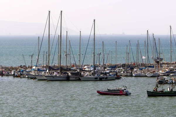 Acre Srail Akdeniz Kıyısında Batı Celile Bir Şehirdir — Stok fotoğraf