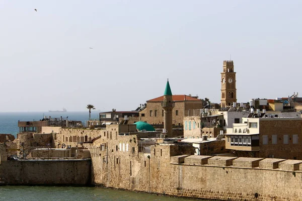 Acre Uma Cidade Galiléia Ocidental Israel Nas Margens Mediterrâneo — Fotografia de Stock