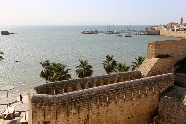 Acre Uma Cidade Galiléia Ocidental Israel Nas Margens Mediterrâneo — Fotografia de Stock