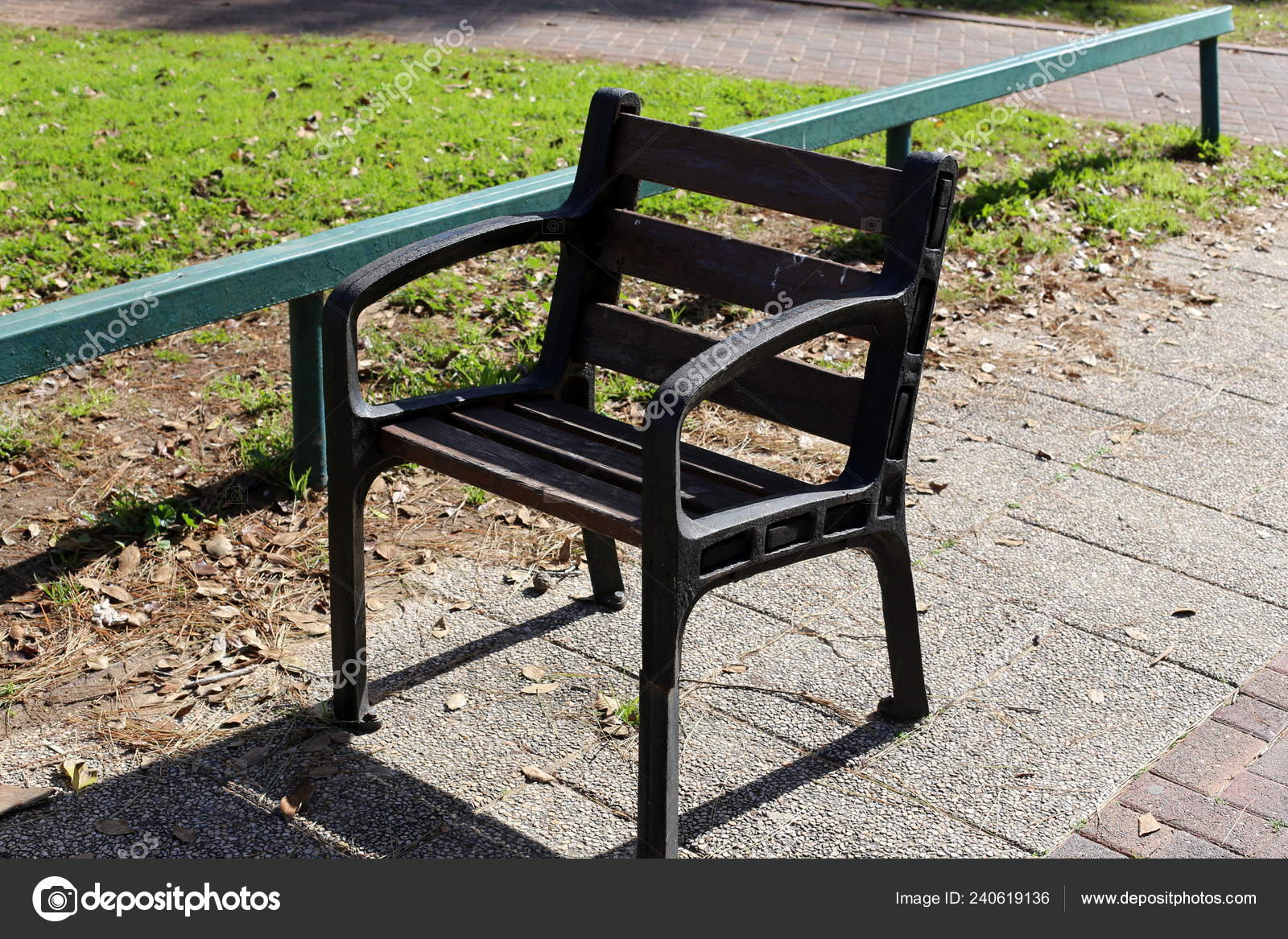 Chair Rest Costs Open Park Seashore Stock Photo C Shimonbar Mail