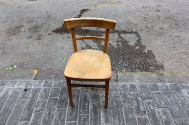 deniz kıyısı açık Park'ta dinlenme maliyetleri için sandalye 