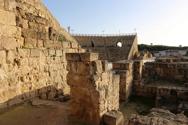 Φρούριο Τοίχο Ένα Αρχαίο Φρούριο Κατασκευασμένα Από Πέτρα Και Μπετόν — Φωτογραφία Αρχείου