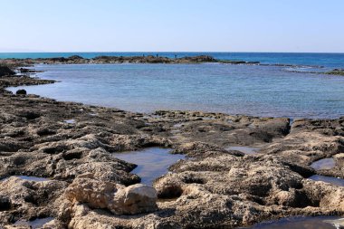 İsrail devleti topraklarının Akdeniz'de Sahili 